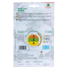 Royal Seeds White Dwarf Vinca Seed Pack (0.25 g)