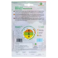 Royal Seeds Multicolor Dwarf Aster Seed Pack (1.75 g)