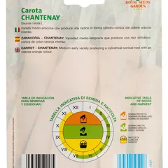 Royal Seeds Chantenay Carrot Seed Pack (8 g)