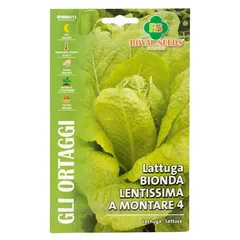 Royal Seeds Slow Bolting Blonde Lettuce Seed Pack (6 g)