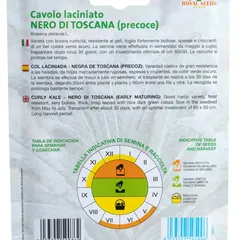 Royal Seeds Nero Di Toscana Kale Seed Pack (8 g)