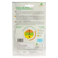 Royal Seeds Copenhagen Market 2 White Cabbage Seed Pack (8 g)