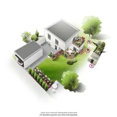 Gardena Pipeline Starter Set W/Oscillating Sprinkler