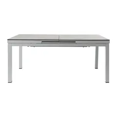GoodHome Brusnik Aluminum Outdoor Dining Table (100 x 240 x 75 cm)