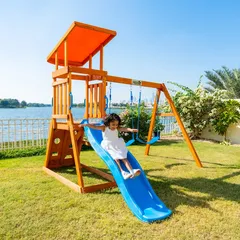 Dynamic Sports Arabian Cat Swing Set (261.7 x 263.1 x 228.6 cm)