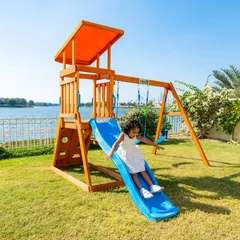 Dynamic Sports Arabian Cat Swing Set (261.7 x 263.1 x 228.6 cm)