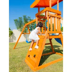 Dynamic Sports Arabian Cat Swing Set (261.7 x 263.1 x 228.6 cm)