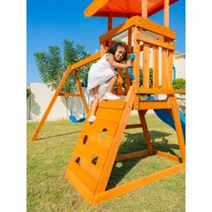 Dynamic Sports Arabian Cat Swing Set (261.7 x 263.1 x 228.6 cm)