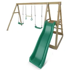 Dynamic Sports Gila Woodpecker Wooden Swing Set (363.7 x 115.5 x 207.4 cm)