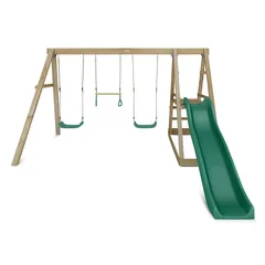 Dynamic Sports Gila Woodpecker Wooden Swing Set (363.7 x 115.5 x 207.4 cm)