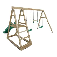 Dynamic Sports Gila Woodpecker Wooden Swing Set (363.7 x 115.5 x 207.4 cm)