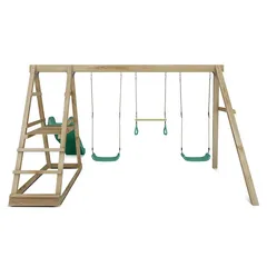 Dynamic Sports Gila Woodpecker Wooden Swing Set (363.7 x 115.5 x 207.4 cm)