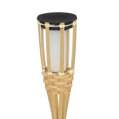 Atmosphera Maceo Solar Lamp Natural Bamboo (H. 70 cm)