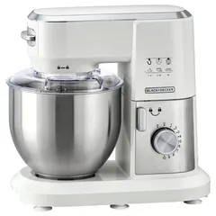 Black+Decker Multifunctional Kitchen Machine Stand Mixer, MKM100-B5 (6 L, 1000 W)