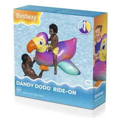 Bestway Dandy Dodo Ride-On Inflatable Pool Float (1.41 x 1.13 m)