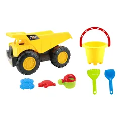 Mondo Summerz Construction Truck Toy Set (Assorted colors/designs, 6 Pc.)