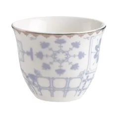Orchid Flora Ceramic Cawa Cup Set (12 Pc.)