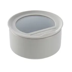 Neoflam Fika Round Ceramic Food Container (420 ml, White)