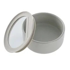 Neoflam Fika Round Ceramic Food Container (600 ml, White)