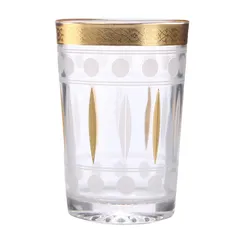 Orchid Drinking Glass Set (12 Pc., 200 ml)