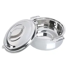 Nethraa Stainless Steel Serving Bowl (1000 ml)