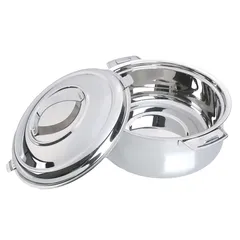 Nethraa Stainless Steel Serving Bowl (1500 ml)