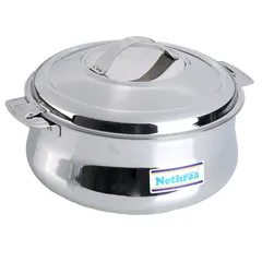 Nethraa Stainless Steel Serving Bowl (5000 ml)