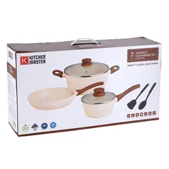 Kitchen Master Non-Stick Cookware Set (7 Pc.)