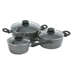 Kitchen Master Non-Stick Cookware Set (9 Pc.)