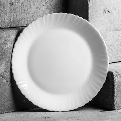 Living Space Feston Opal Dinner Plate (25 cm, White)