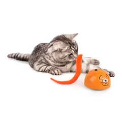 All For Paws Modern Cat Mad Mouse Cat Toy (7.5 x 7.5 x 4.5 cm)