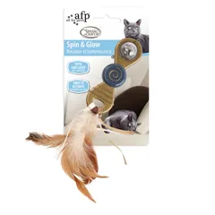 All For Paws Classic Comfort Spin & Glow Cat Toy (27 x 6.2 x 8.2 cm)