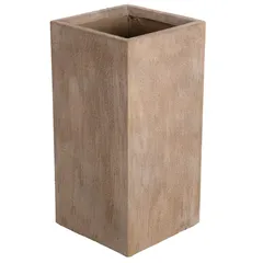 Texas Cubihi Fiber Clay Plant Pot (33 x 70 cm, Sand)