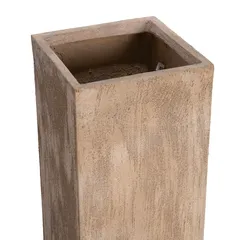 Texas Cubihi Fiber Clay Plant Pot (33 x 70 cm, Sand)