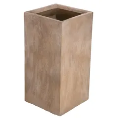 أصيص نباتات فخار ليفي تكساس كوبيهي (رملي، 40 × 80 سم)