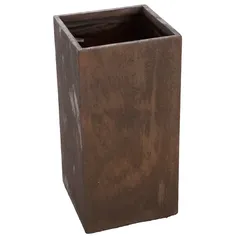 Texas Cubihi Fiber Clay Plant Pot (40 x 80 cm, Rust)