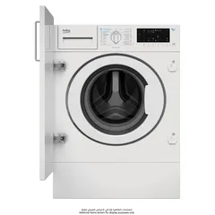 Beko Built-In Integrated Front Load Washer Dryer, HITV8733B0 (8 Kg Wash, 5 Kg Dry)