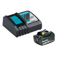 Makita Cordless High-Pressure Inflator, DMP181ZX (18 V) + Battery & Charger