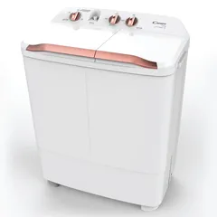 Candy 7 Kg Freestanding Semi Automatic Top Load Washing Machine, CTT 75W-19 (1400 rpm)