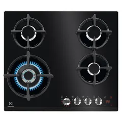Electrolux Built-In 4-Burner Gas Hob, KGG64375K (59 x 52 x 8.5 cm)