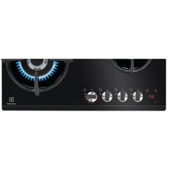 Electrolux Built-In 4-Burner Gas Hob, KGG64375K (59 x 52 x 8.5 cm)