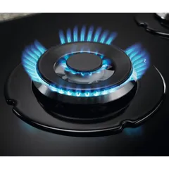 Electrolux Built-In 4-Burner Gas Hob, KGG64375K (59 x 52 x 8.5 cm)
