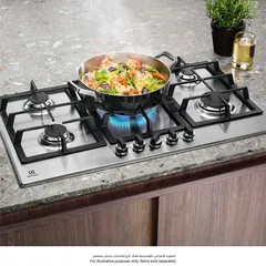 Electrolux Built-In 5-Burner Gas Hob, KGS9536X (85.7 x 52 x 10 cm)