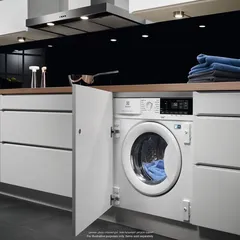 Electrolux 7/4 Kg Built-in PerfectCare 700 Washer Dryer,  EW7W4762OFB (1600 rpm)