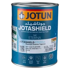 Jotun Jotashield Eterna Smooth Exterior Paint (1 L, White)