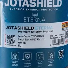 Jotun Jotashield Eterna Smooth Exterior Paint (1 L, White)