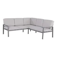 GoodHome Moorea 8-Seater Aluminum Dining Set W/Cushions (1900 x 1900 x 675 mm)