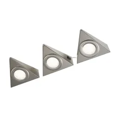 Colours Huetter Mains-Powered LED Under-Cabinet Light Pack (3 Pc., 2.5 W)