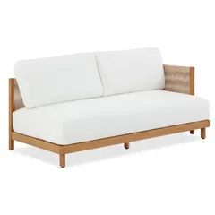 Ventura 5-Seater Acacia Wood Corner Sofa Set