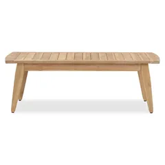 Baltimore Acacia Wood Coffee Table Natural (120 x 70 x 40 cm)